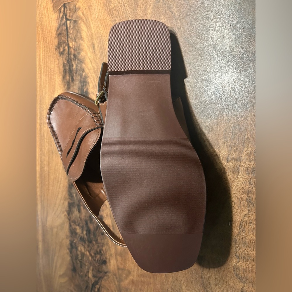 NEW Torrid Cognac Slingback Loafer - Picture 4 of 10